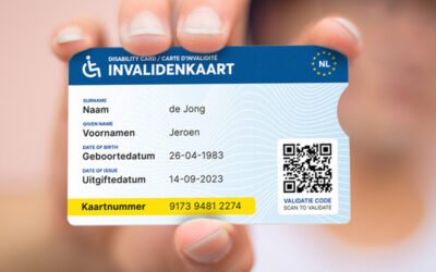 Een voelbaar verschil: de nieuwe Invalidenkaart met inkeping